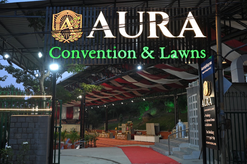 Aura Convention & Lawns Grand Entrance