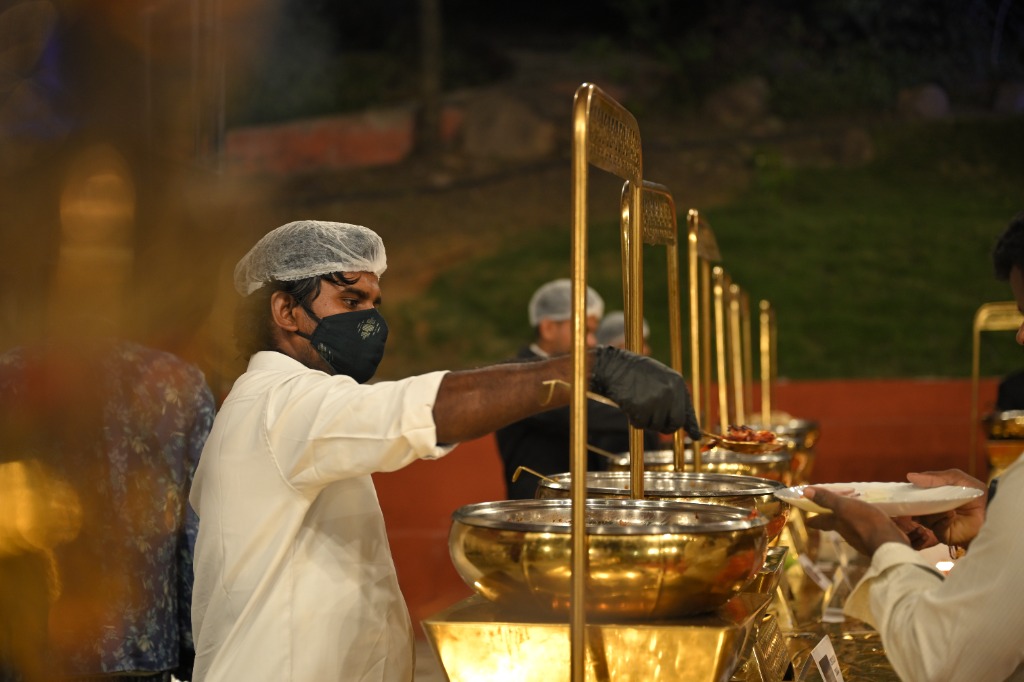 Aura Convention and Lawns Live Buffet Service by KateringKing
